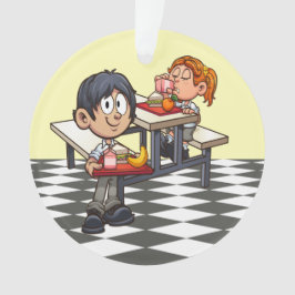 Cafeteria Schule Danke Ornament