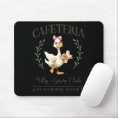 Cafeteria Silly Goose Club For School Lunch Lady Mousepad (Mit Mouse)