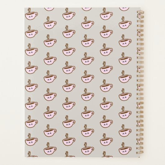 Cafeteria täglich planer (Rückseite)