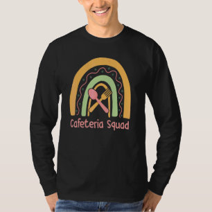 Cafeteria-Truppe Cafeteria-Crew Mittagessen Damen  T-Shirt