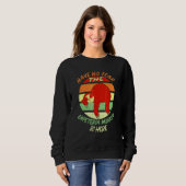 Cafeteria Worker No Feeling Lady Sweatshirt (Vorne ganz)