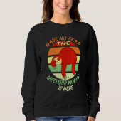 Cafeteria Worker No Feeling Lady Sweatshirt (Vorderseite)