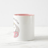 CAFFE CAT ZWEIFARBIGE TASSE (Mittel)