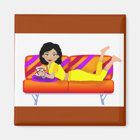 Caffe Diva Magnet (Vorne)