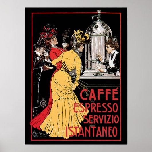 Caffe Espresso Poster (Vorne)