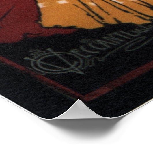 Caffe Espresso ~ Servizio Istantaneo ~ 1900 Poster (Ecke)