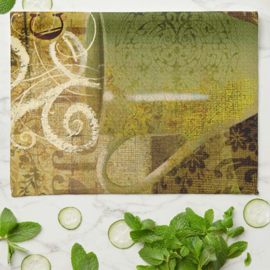 Caffe Latte Handtuch (Gefaltet)