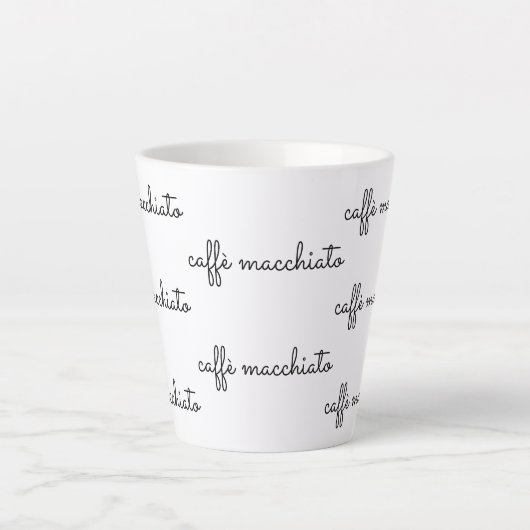 Caffè macchiato milchtasse (Vorderseite)