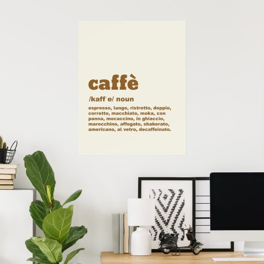 Caffè Poster (Heimbüro)