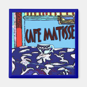 Caffee Matisse Sign Magnet