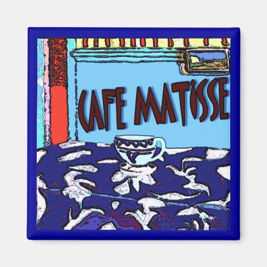 Caffee Matisse Sign Magnet (Vorne)