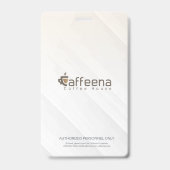 Caffeena-Abzeichen Ausweis (Vorderseite)