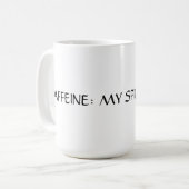 Caffein Kaffeetasse (Vorderseite Links)