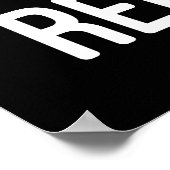 Caffeinate Work Nickerchen Wiederholung - Funny Mo Poster (Ecke)