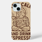 Caffeinated Calling Case-Mate iPhone Hülle (Rückseite)