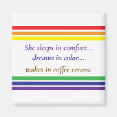 Caffeinated Dreamer Magnet (Vorne)