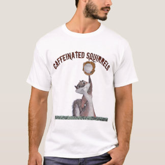 Caffeinated Eichhörnchen T-Shirt