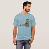 Caffeinated Raubvogel-Shirt T-Shirt (Vorne ganz)