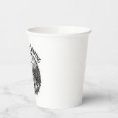 Caffeine & Camping Pappbecher (Links)