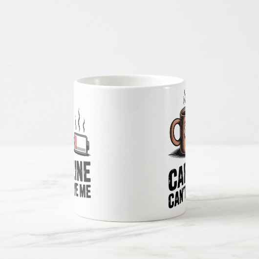 Caffeine Can’t Save Me | Workplace Exhaustion Kaffeetasse (Mittel)