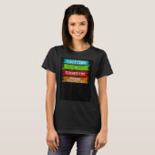 Caffeine + Chemistry Endless Possibilities Chemist T-Shirt (Vorne ganz)