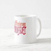 Caffeine Connoisseur Kaffeetasse (VorderseiteRechts)