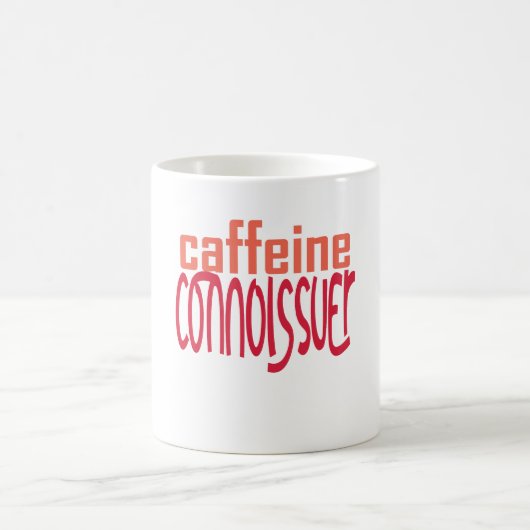 Caffeine Connoisseur Kaffeetasse (Mittel)
