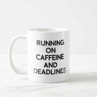 Caffeine & Deadlines Hustle Mug Kaffeetasse