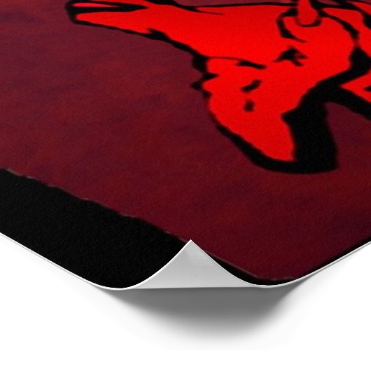 Caffeine Devil Poster (Ecke)