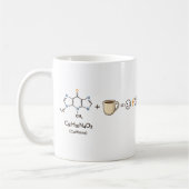 Caffeine Equation–Coffee Powers You Funny Science  Kaffeetasse (Links)