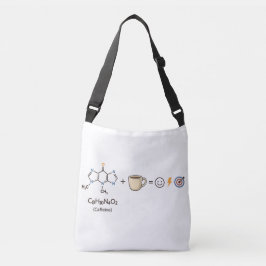 Caffeine Equation Tote Bag–Science Coffee Nerd Bag Tragetaschen Mit Langen Trägern