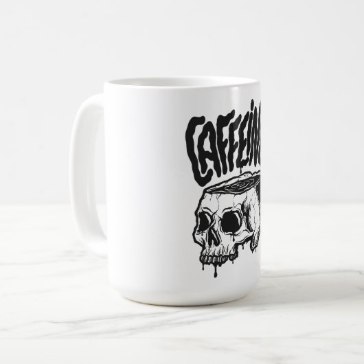 Caffeine Kaffeetasse (Vorderseite Links)