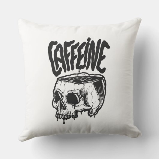 Caffeine Kissen (Rückseite)