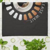 Caffeine loading geschirrtuch (Gefaltet)