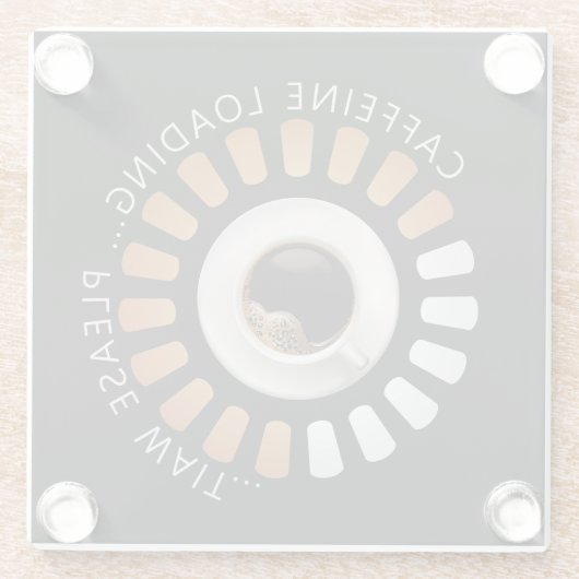 Caffeine loading glasuntersetzer (Rückseite)