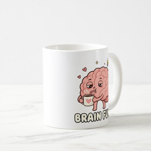 Caffeine Lover brain Kaffeetasse (VorderseiteRechts)