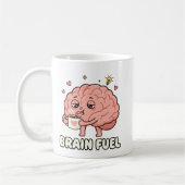 Caffeine Lover brain Kaffeetasse (Links)