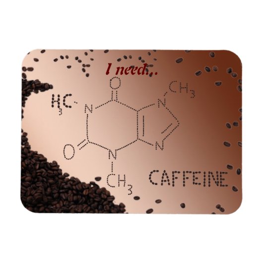 Caffeine Magnet (Horizontal)