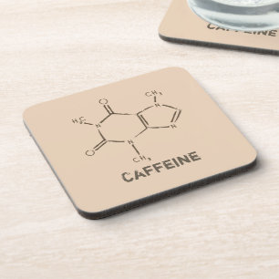 Caffeine Molecule Getränkeuntersetzer