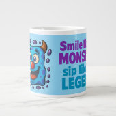 Caffeine Monster Jumbo-Tasse (Vorderseite)