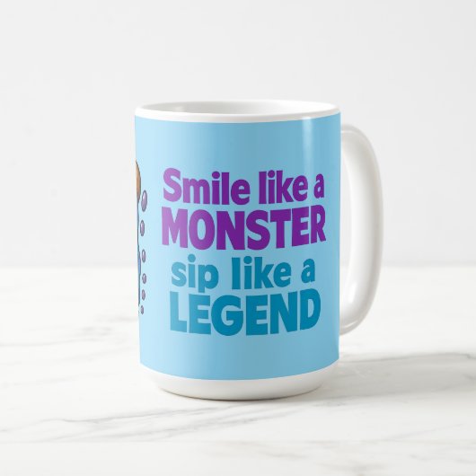 Caffeine Monster Kaffeetasse (VorderseiteRechts)