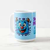 Caffeine Monster Kaffeetasse (Vorderseite Links)