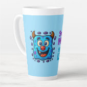 Caffeine Monster Milchtasse (Linke Ecke)