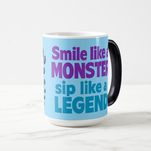 Caffeine Monster Verwandlungstasse (VorderseiteRechts)