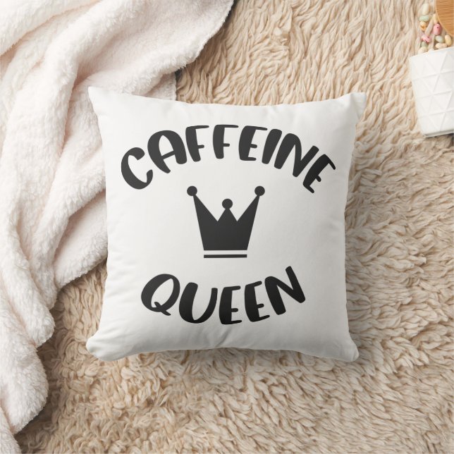 Caffeine Queen Kissen (Decke)
