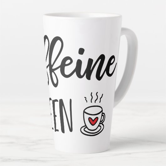CAFFEINE QUEEN TASSE (Rechte Ecke)