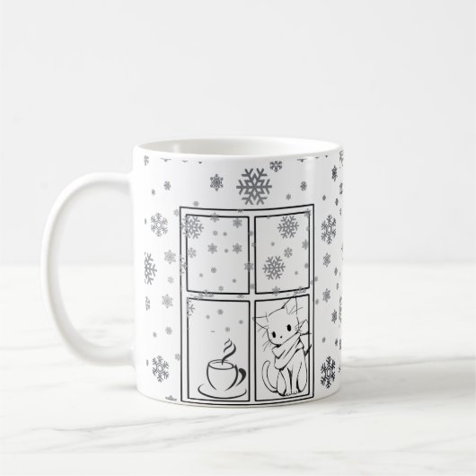Caffeine & Whiskers Mug Kaffeetasse (Links)
