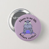 Caffelotta-Kryptokitty will Kaffee Button (Vorne & Hinten)
