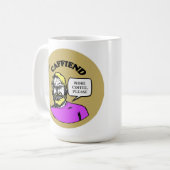 CAFFIEND 15 Unze-Kaffee-Tasse Kaffeetasse (Vorderseite Links)