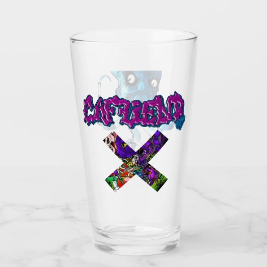 CAFFIEND OCTOPUS GLAS (Vorderseite)